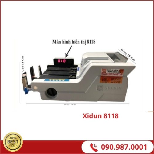 Máy đếm tiền Cao Cấp Xidun 8118