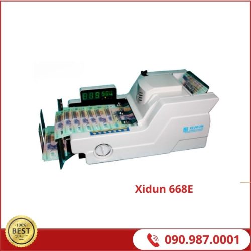 Máy đếm tiền Xidun 668E