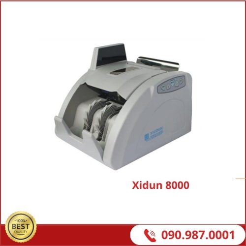 Máy đếm tiền Xidun 8000