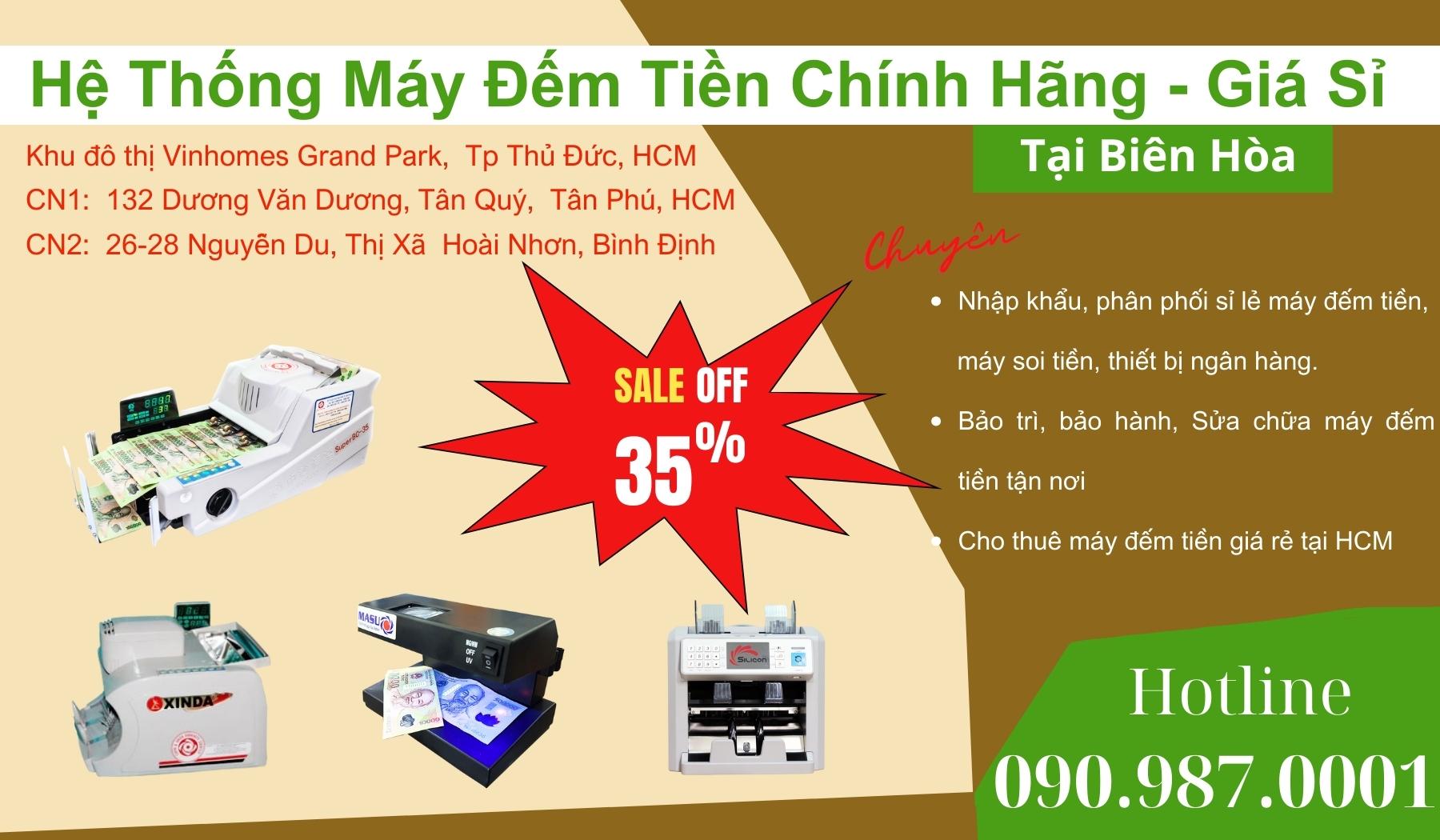 Máy Đếm Tiền Gía rẻ tại Biên Hòa