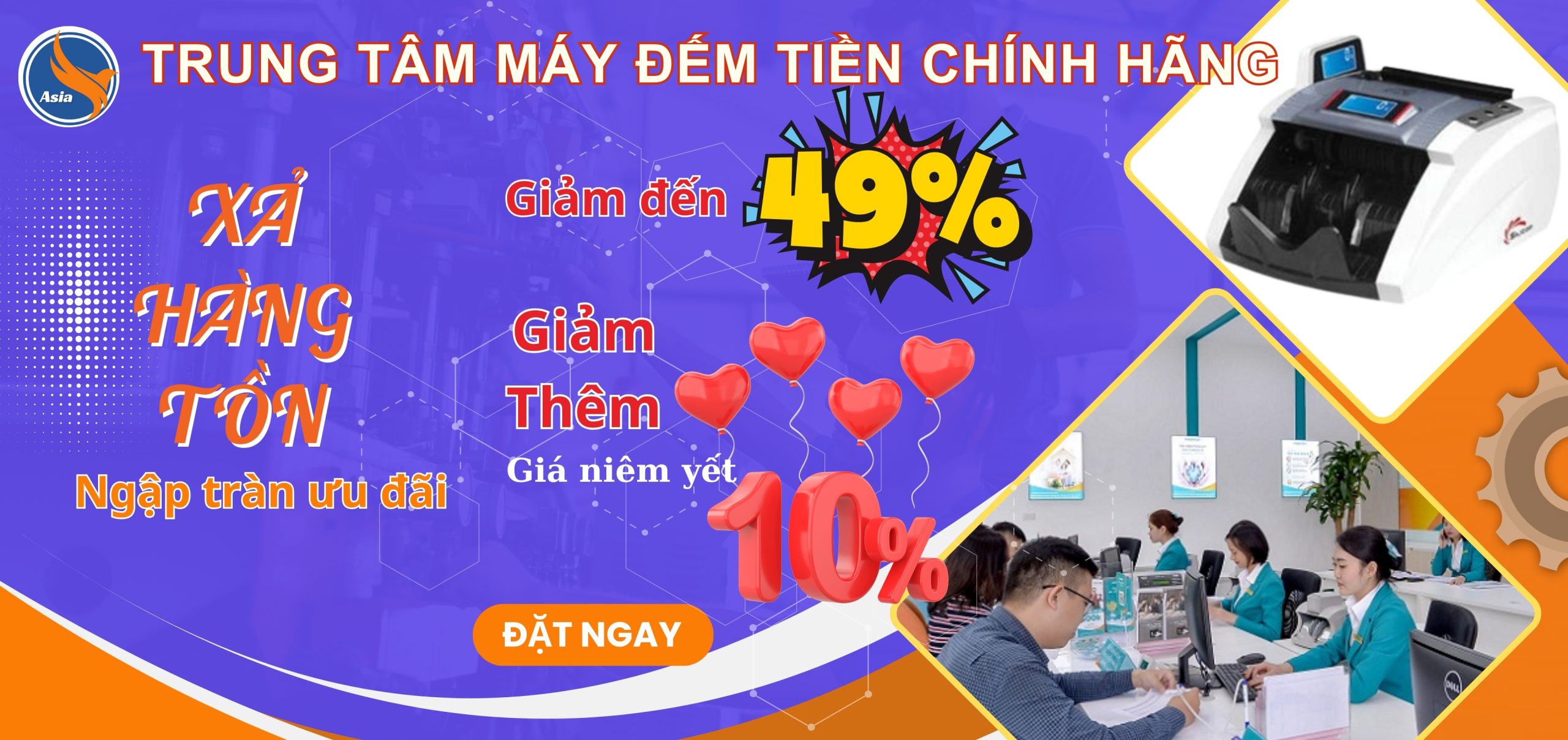 ƯU ĐÃI MÁY ĐẾM TIỀN